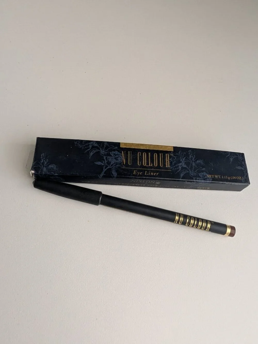 Nuskin Nu Colour Eye Liner Brown Suede New Old Stock Dented Tip